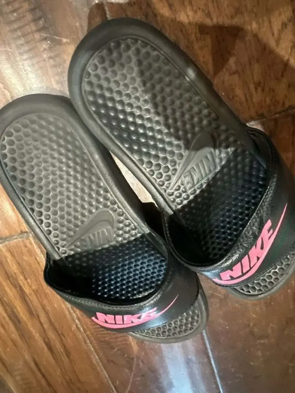 Nike Benassi JDI Women's Slide Sandals Black/Pink